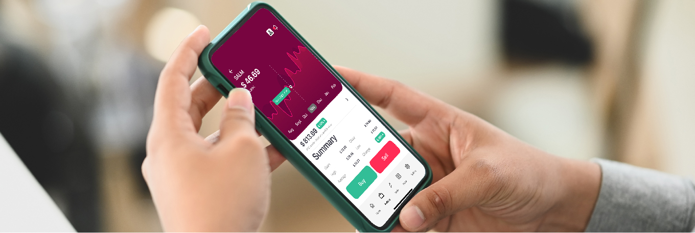 التداول عبر الهاتف 